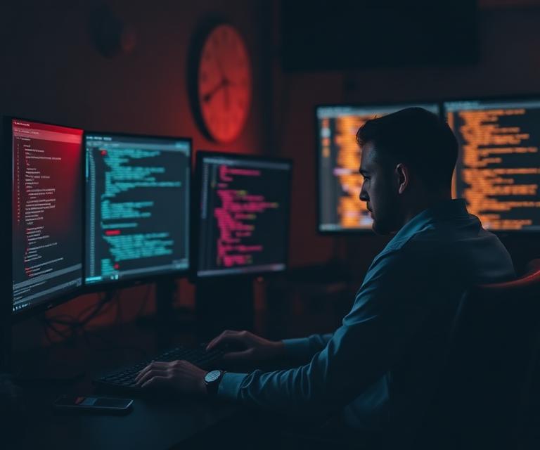 Developers taking Metana certification tests